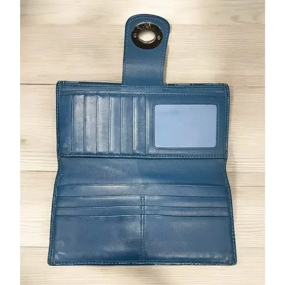 Y2K Coach F15157 Gallery Horse & Carriage Tote & Turnlock Checkbook Wallet - Picture 9 of 16